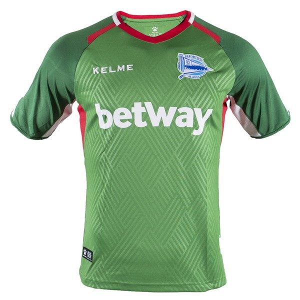 Camiseta Alavés Replica Segunda Ropa 2018/19 Verde